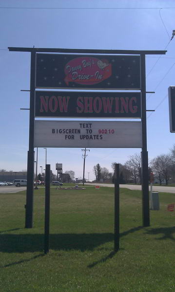 Danny Boys Drive In Movie Theaters - April 2013 Under Construction From Ron Gross
